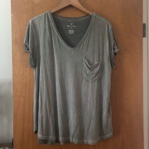 American Eagle Soft and Sexy Pocket Tee